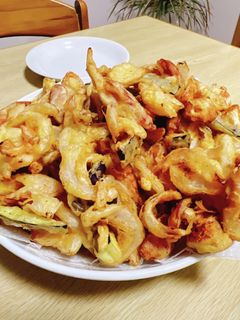 母の味♡新玉ねぎのかき揚げ-レシピのメイン写真