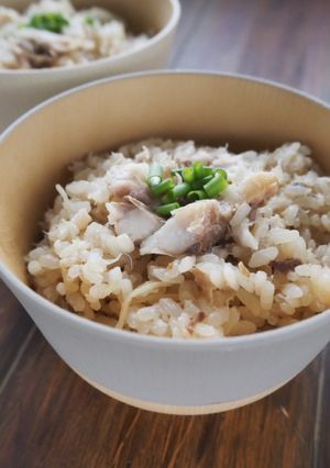 おかず要らず!?アジの炊き込みご飯-レシピのメイン写真