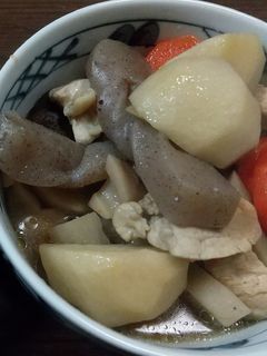 鶏肉と根菜の煮物-レシピのメイン写真