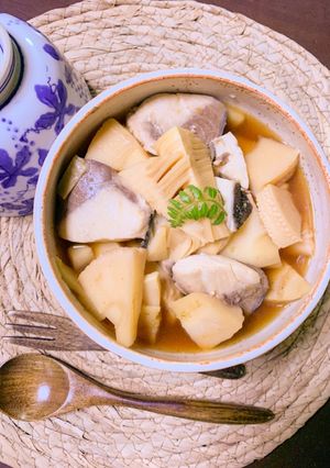 柚子胡椒香る！ご飯が進む塩ぶり筍-レシピのメイン写真