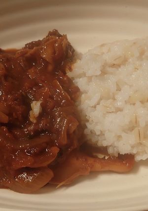 牛すじのハヤシライス-レシピのメイン写真