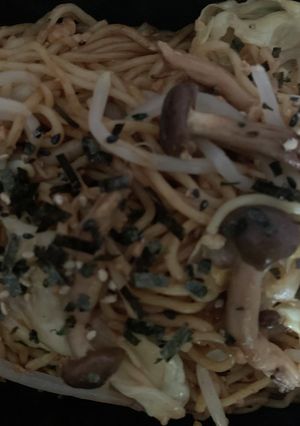 レンジで!焼きそば風-レシピのメイン写真