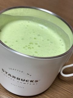 美味しい!小松菜ヨーグルトスムージー-レシピのメイン写真