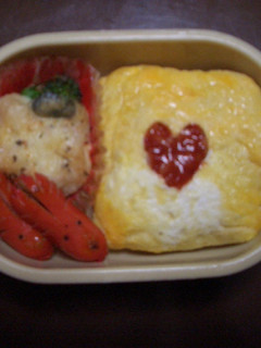 ●オムライス弁当 ポテトグラタンver●-レシピのメイン写真