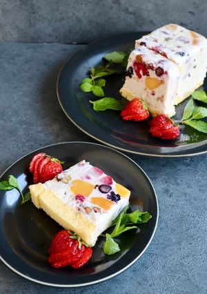 ［ 生クリーム無し ヘルシーカッサータ］-レシピのメイン写真