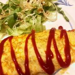 รูปของ ご飯に合う 具だくさんオムレツ