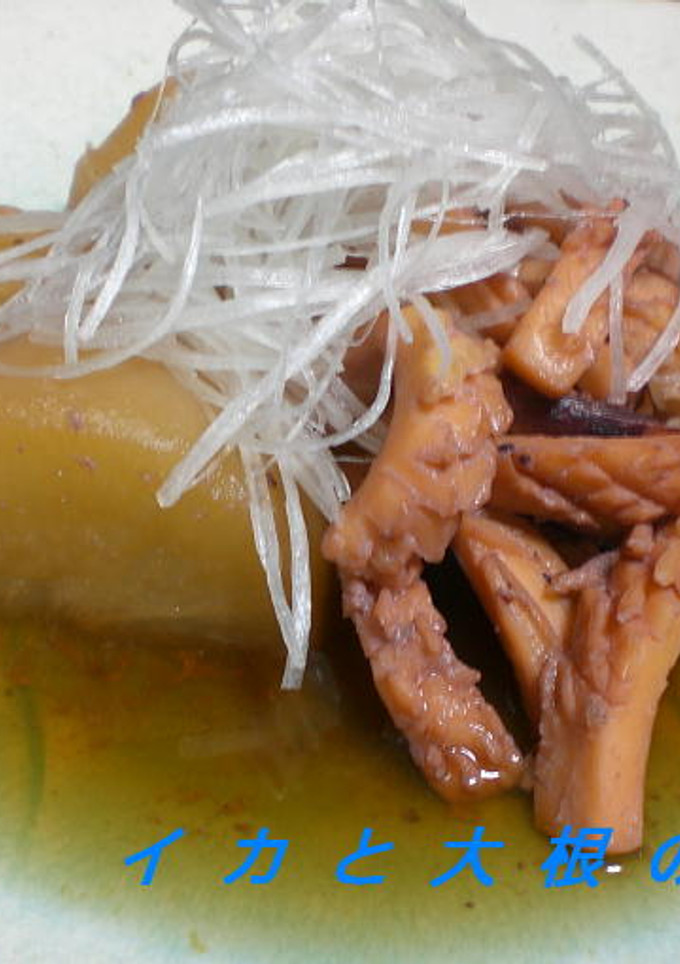 イカと大根の煮物-レシピのメイン写真