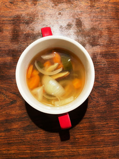 出汁昆布ときのこ根菜中華スープ-レシピのメイン写真