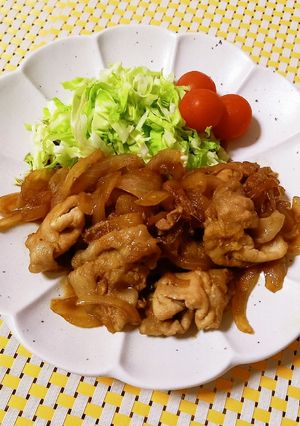 漬けなくてOK!簡単豚の生姜焼き-レシピのメイン写真