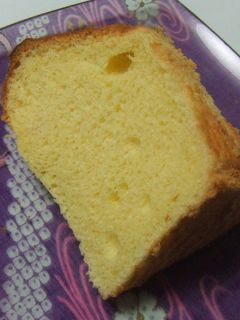 全卵で★ふわふわプレーンシフォンケーキ-レシピのメイン写真