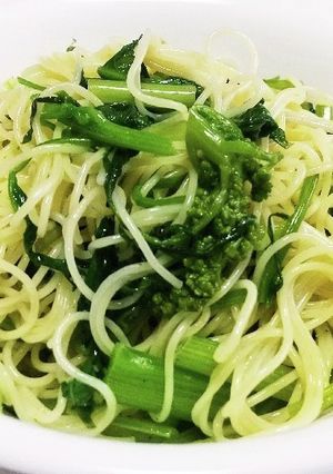 自家製ほうれん草のカッペリーニ-レシピのメイン写真