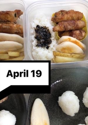 ヤツと私の弁当たまに娘　4/19-レシピのメイン写真