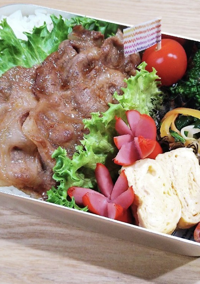 中学生お弁当　2022/4/19 記録用-レシピのメイン写真