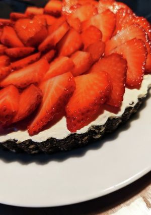 簡単いちごのチーズケーキ-レシピのメイン写真