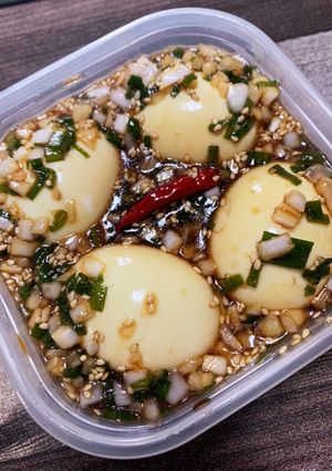 麻薬卵★4個分の分量★-レシピのメイン写真
