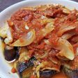 いわしとなすのトマト煮
