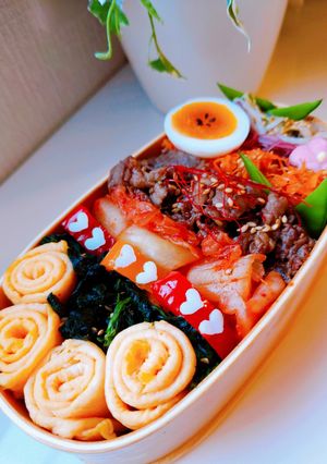 女子学生のお弁当（2022.4.19）-レシピのメイン写真