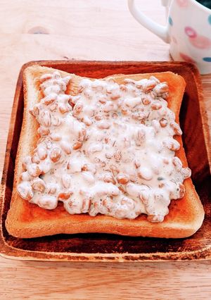 朝食にぴったり！超簡単☆納豆ースト-レシピのメイン写真