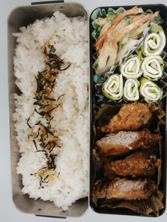 2022.4.19 かつおの竜田揚げ弁当-レシピのメイン写真