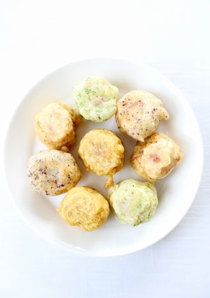 【シュウマイの香り揚げ4種】チルド焼売-レシピのメイン写真