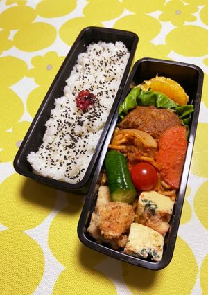 息子の弁当　4/19-レシピのメイン写真