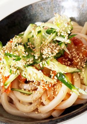 ビビンうどん-レシピのメイン写真
