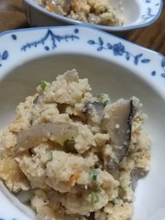 我が家のうの花の炊いたん(おから煮)-レシピのメイン写真