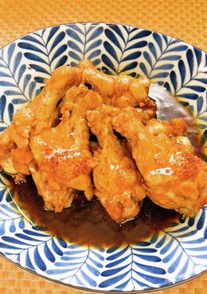 ☺粉末ソースで簡単♪手羽元のソース煮☺-レシピのメイン写真