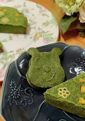 ケーキみたい♪緑黄色野菜パン-レシピのメイン写真