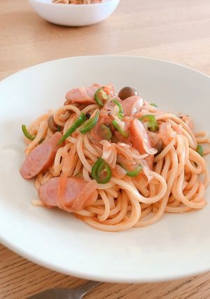おうちでお店の味♪ お手軽ナポリタン-レシピのメイン写真
