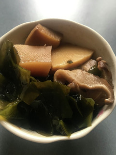 三陸産塩蔵わかめとタケノコの煮物-レシピのメイン写真