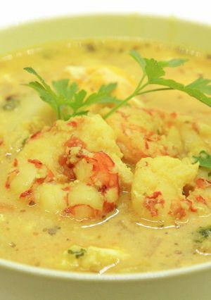 海エビのスープ〜ペルー料理-レシピのメイン写真