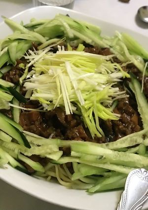 ジャージャー麺-レシピのメイン写真