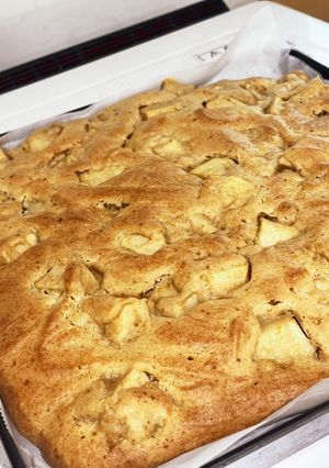 懐かしい味☆混ぜるだけ！アップルケーキ-レシピのメイン写真