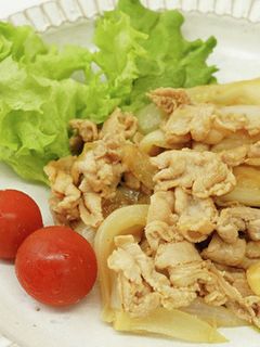 豚肉と新玉の生姜焼き-レシピのメイン写真