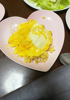 カレーピラフで!!オムライス(≧▽≦)-レシピのメイン写真