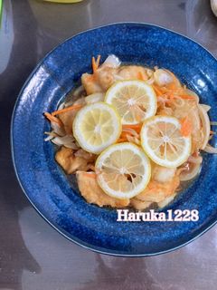 レモン風味鶏むね肉南蛮漬-レシピのメイン写真