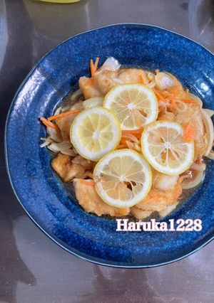 レモン風味鶏むね肉南蛮漬-レシピのメイン写真
