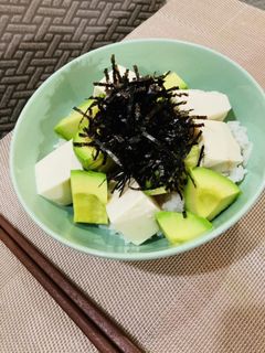アボガド 豆腐丼-レシピのメイン写真
