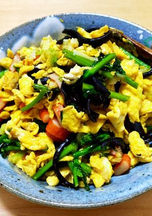 春の炒め物-レシピのメイン写真