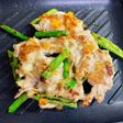 豚アスパラチーズ焼きホットサンドメーカー