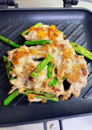 豚アスパラチーズ焼きホットサンドメーカー-レシピのメイン写真