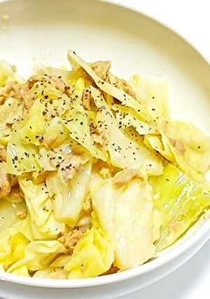 キャベツとツナのさっぱり簡単温サラダ-レシピのメイン写真