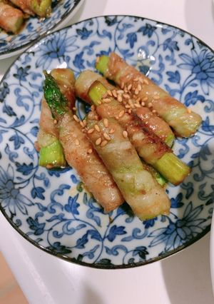 豚肉巻きアスパラの照り焼き♪-レシピのメイン写真