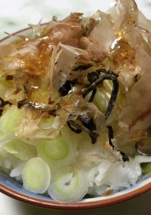 やみつきネギ塩昆布ご飯-レシピのメイン写真