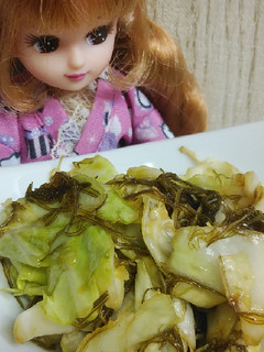 リカちゃん♡ねばる!春キャベツ漬物昆布✼-レシピのメイン写真