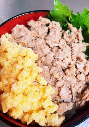 ツナそぼろ丼-レシピのメイン写真