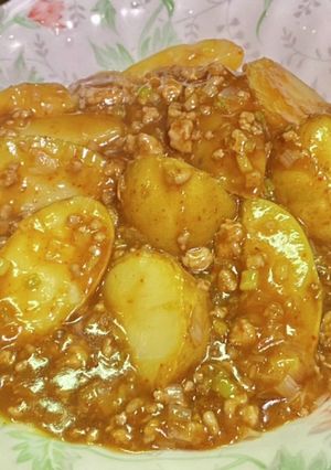 新ジャガイモの麻婆-レシピのメイン写真