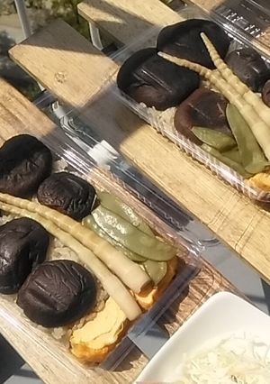 修善寺名物しいたけ弁当♪伊豆♪どんこ-レシピのメイン写真
