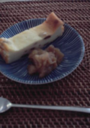 ラムレーズン入りベイクドチーズケーキ-レシピのメイン写真
